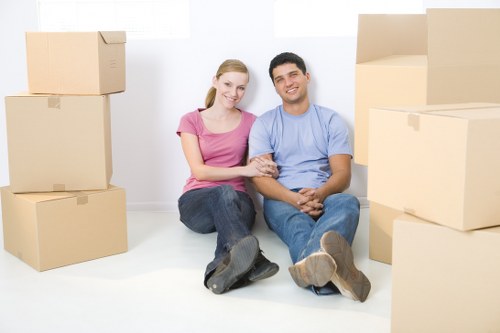 Moving van service for Belsize Park residential removals