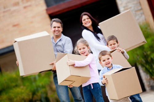 Local team collecting bulky furniture from a Belsize Park property