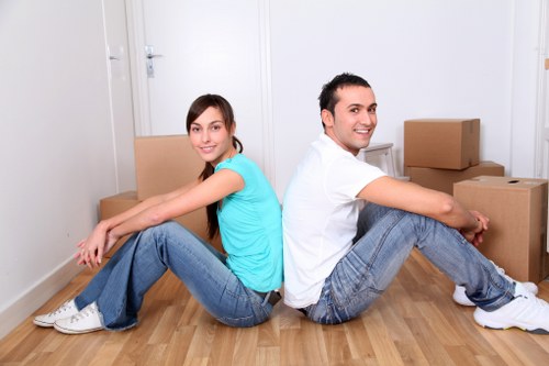 Local house removalists helping with a move in Belsize Park