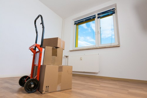 Careful item handling during a local move in Belsize Park