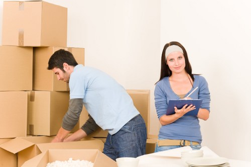 Furniture loading and transport in Belsize Park
