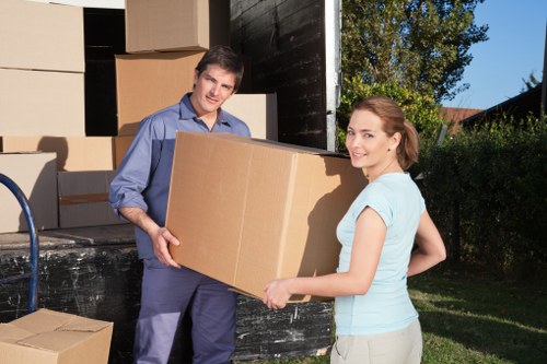 Checklist and packing materials for moving home in Belsize Park
