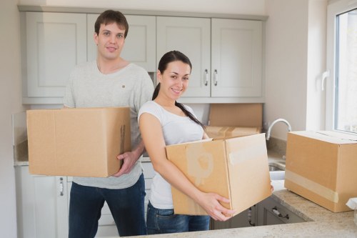 Local moving service handling access and parking challenges in Belsize Park